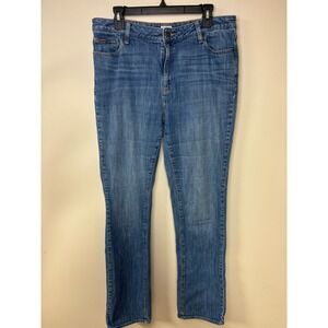 LL Bean Women's Jeans Size 14 Tall Favorite Fit Medium Wash Denim